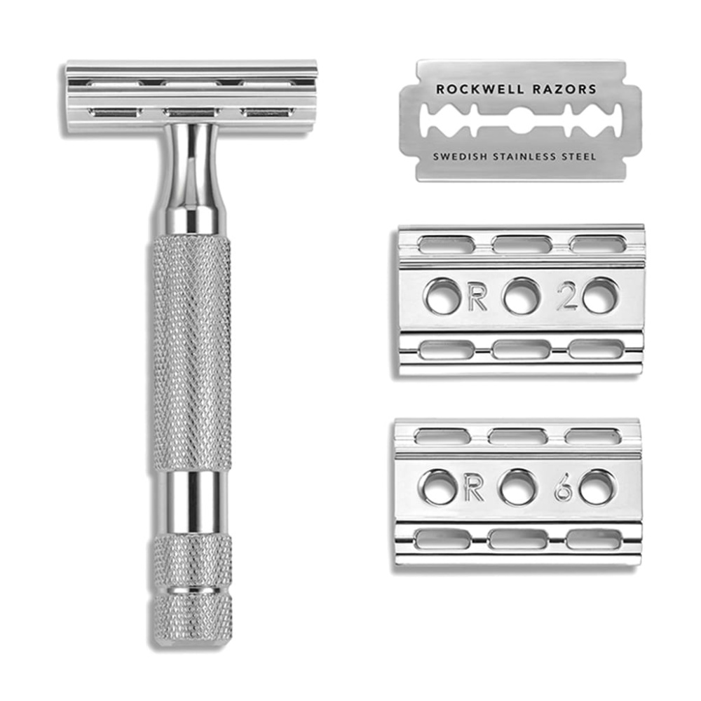 Т-образная бритва Rockwell Razors 6C, белый хром, Серебристый, Т-образная
Т-образная бритва Rockwell Razors 6C, белый хром, Серебристый, Т-образная