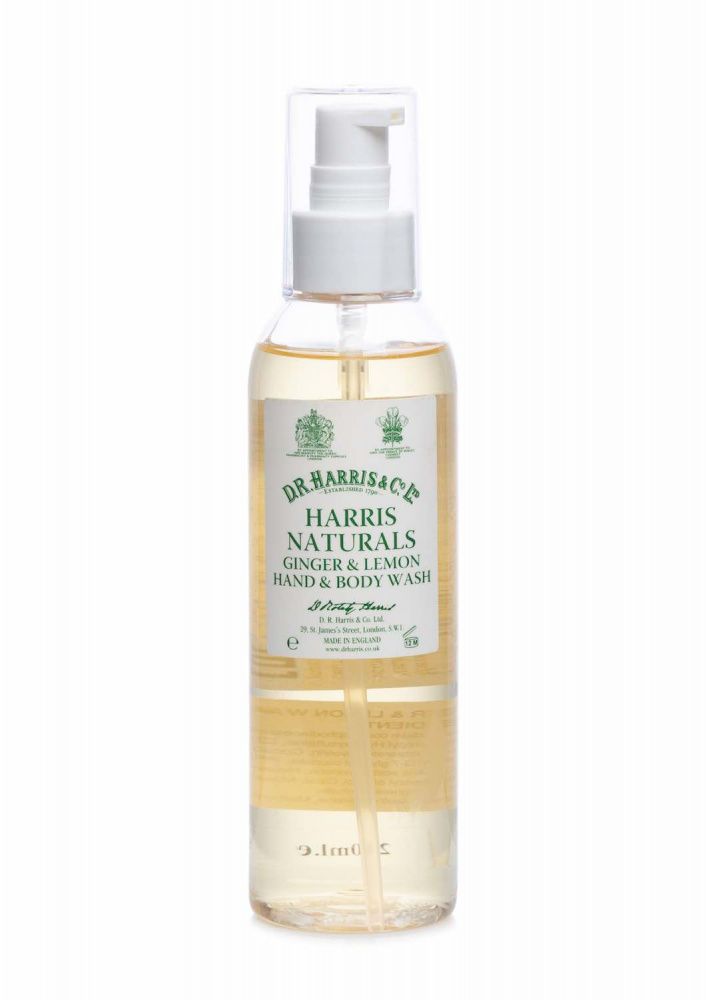 

Гель для рук и душа D. R. Harris Naturals с имбирем и лимоном, 200 мл