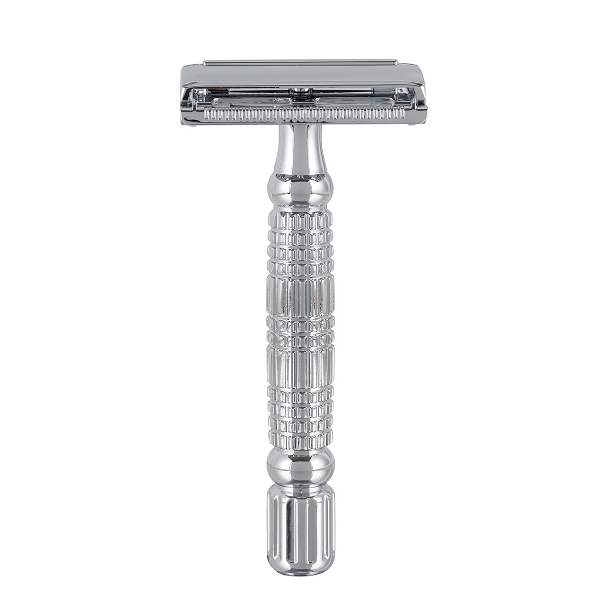 Т-образная бритва Rockwell Razors R1, белый хром