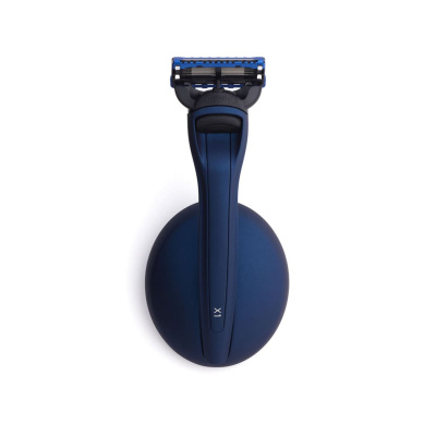 Набор Bolin Webb X1, бритва X1 матовая синяя, подставка X1 матовая синяя Набор Bolin Webb X1, бритва X1 матовая синяя, подставка X1 матовая синяя