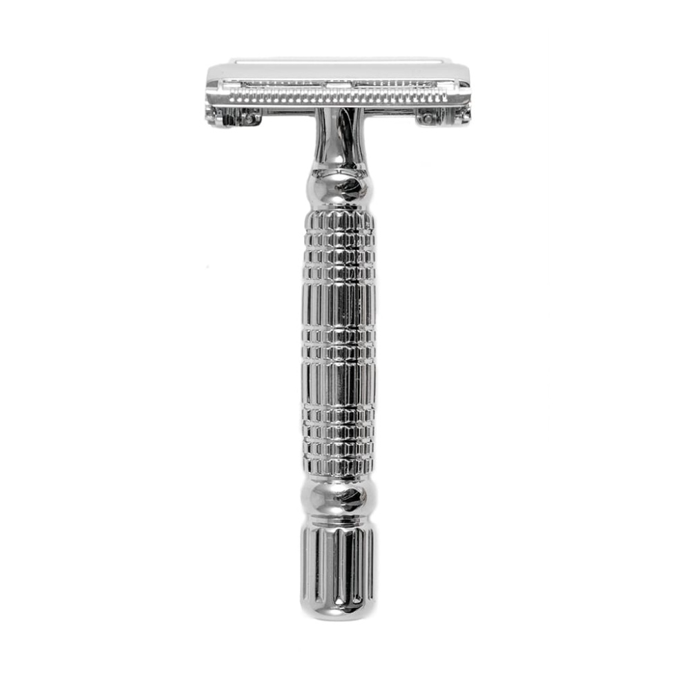

Т-образная бритва Rockwell Razors R1, белый хром, Серый, Т-образная