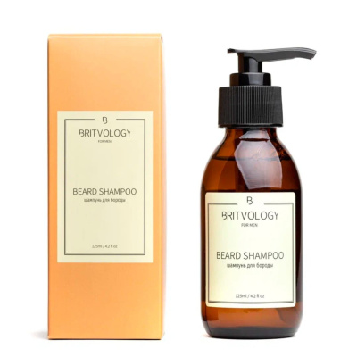 Шампунь для бороды BRITVOLOGY, 125 мл Шампунь для бороды BRITVOLOGY, 125 мл