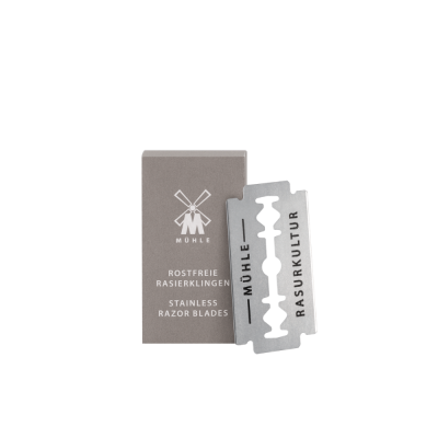 Сменные лезвия для Т-образного станка, MUEHLE, 10 лезвий в упаковке Сменные лезвия для Т-образного станка, MUEHLE, 10 лезвий в упаковке