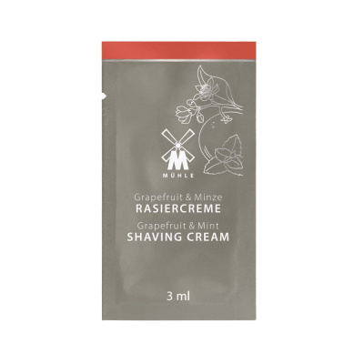 Крем для бритья MUEHLE, Грейпфрут и Мята, пробник