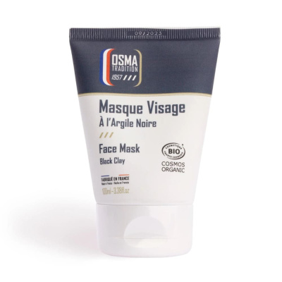 Очищающая маска для лица OSMA TRADITION, черная глина, 100 мл