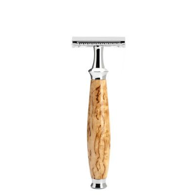 Т-образная бритва MUEHLE PURIST, каповая береза Т-образная бритва MUEHLE PURIST, каповая береза