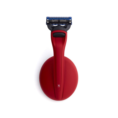 Набор Bolin Webb X1, бритва X1 матовая красная, подставка X1 матовая красная Набор Bolin Webb X1, бритва X1 матовая красная, подставка X1 матовая красная