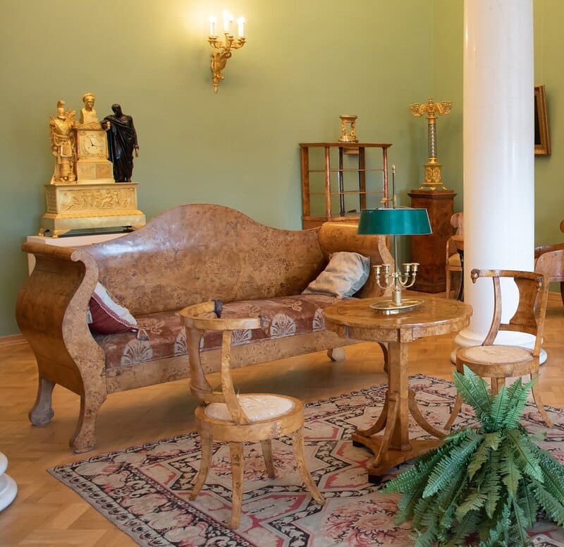 Зал карельской березы в Эрмитаже