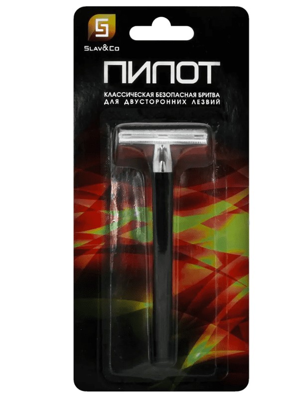 Т-образная бритва Slav&Co ПИЛОТ classic