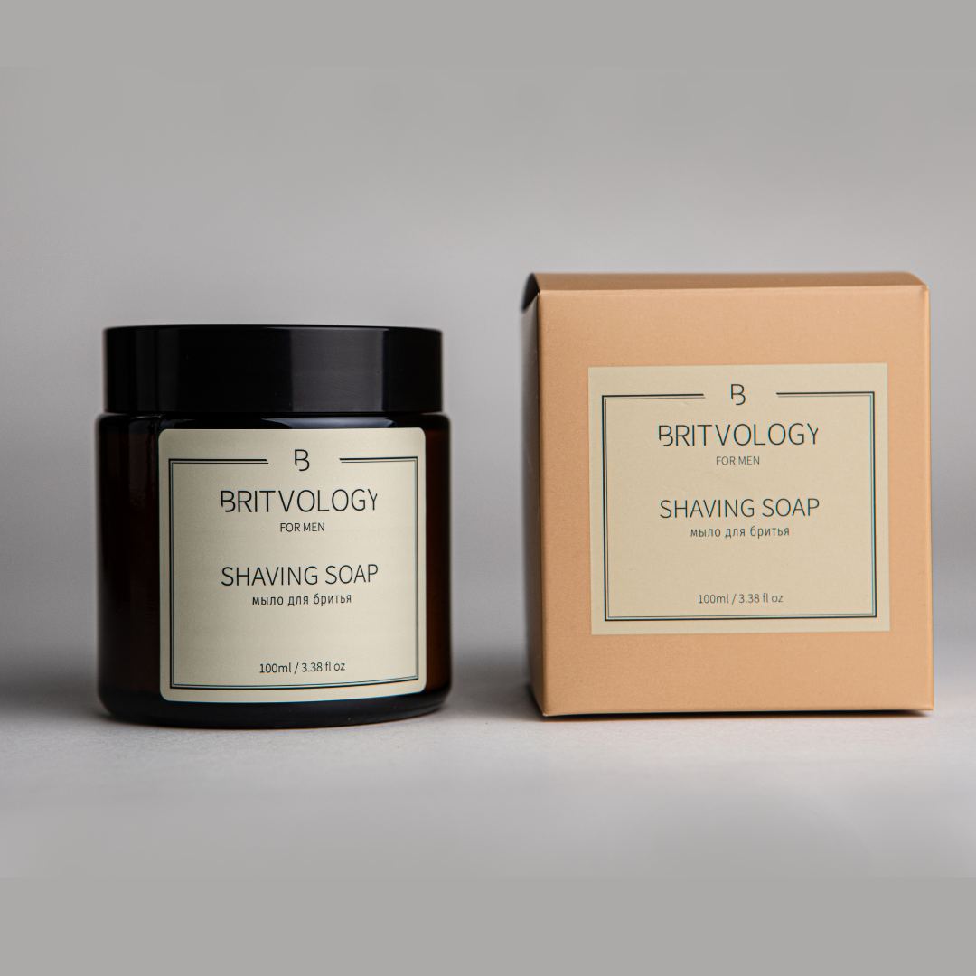 Крем-мыло BRITVOLOGY с коробочкой