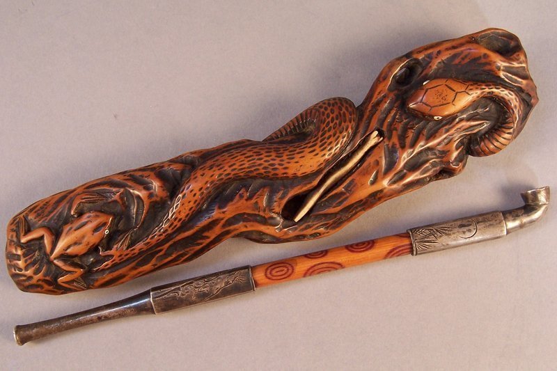 Кисэру, японская курительная трубка