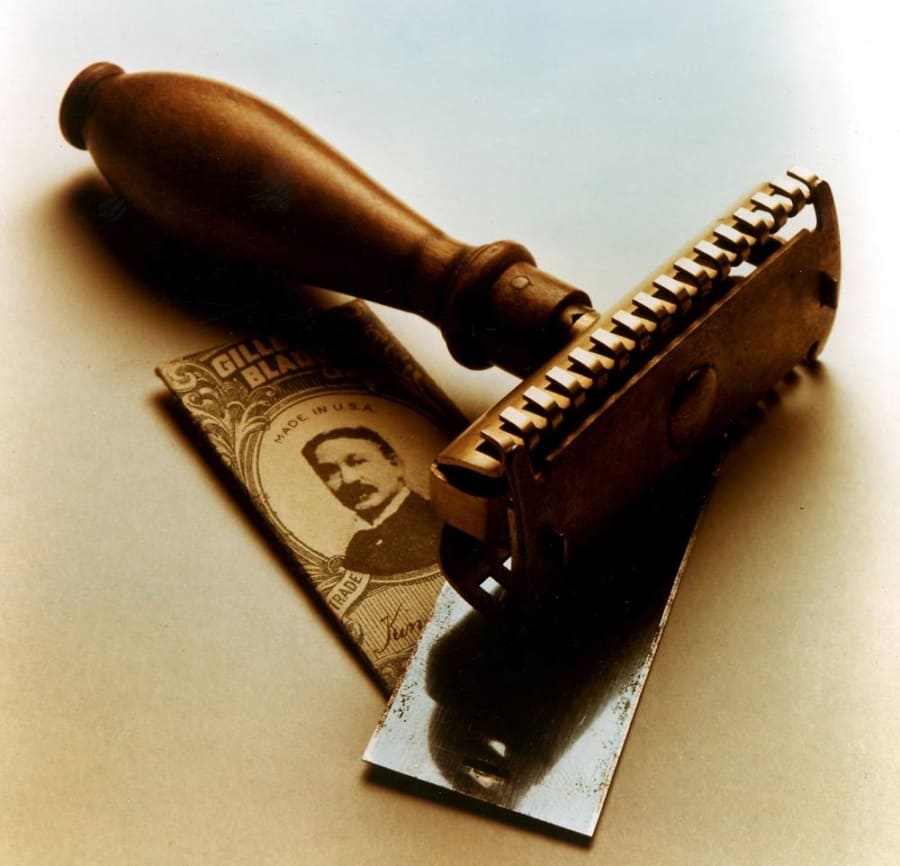 Бритва Жиллетт ретро