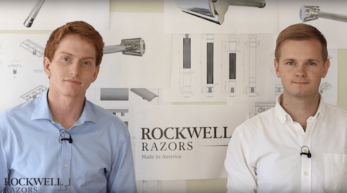 Создатели Rockwell Razors Морган Нордстром и Гарет Эверерд
